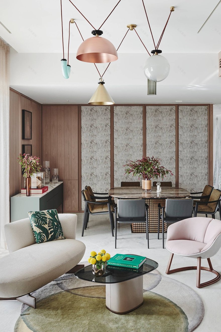 孟买不拘一格的复式住宅丨印度丨Hiral Jobalia Studio-19