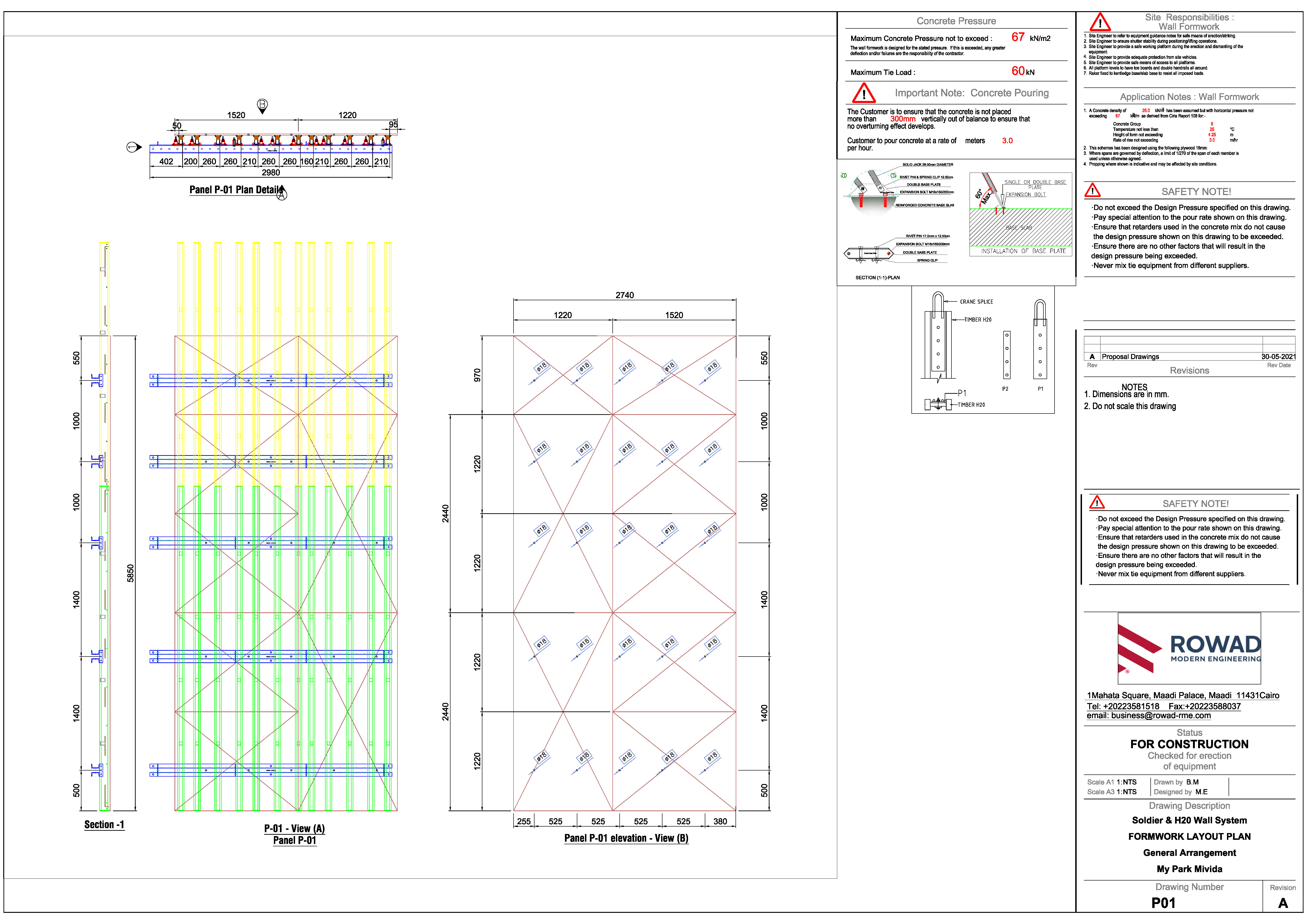 Formwork DWGS For Mivida MY PARK - New Cairo-1
