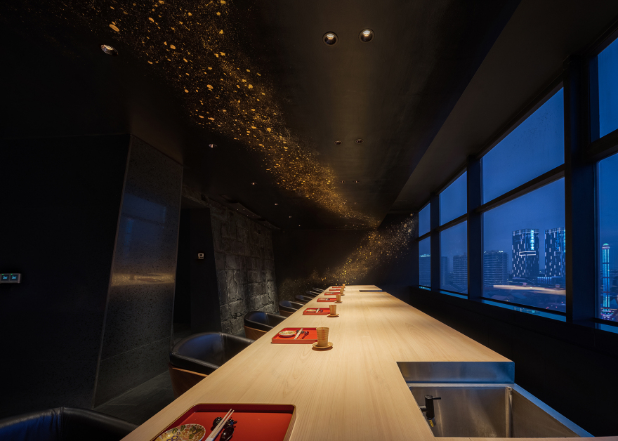 CLOUD ECHO 寿司酒廊丨中国佛山丨堤由匡建筑设计工作室,北京鸣意品牌设计有限公司-40