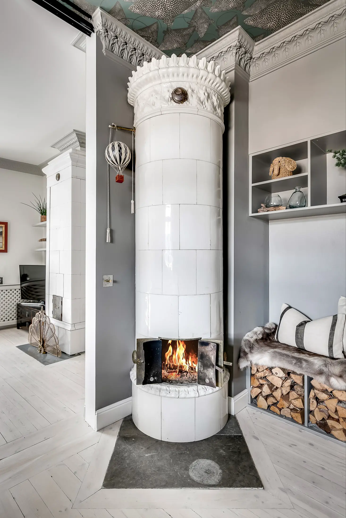 斯德哥尔摩魅力阁楼 | 96m2 的北欧风二层公寓-18