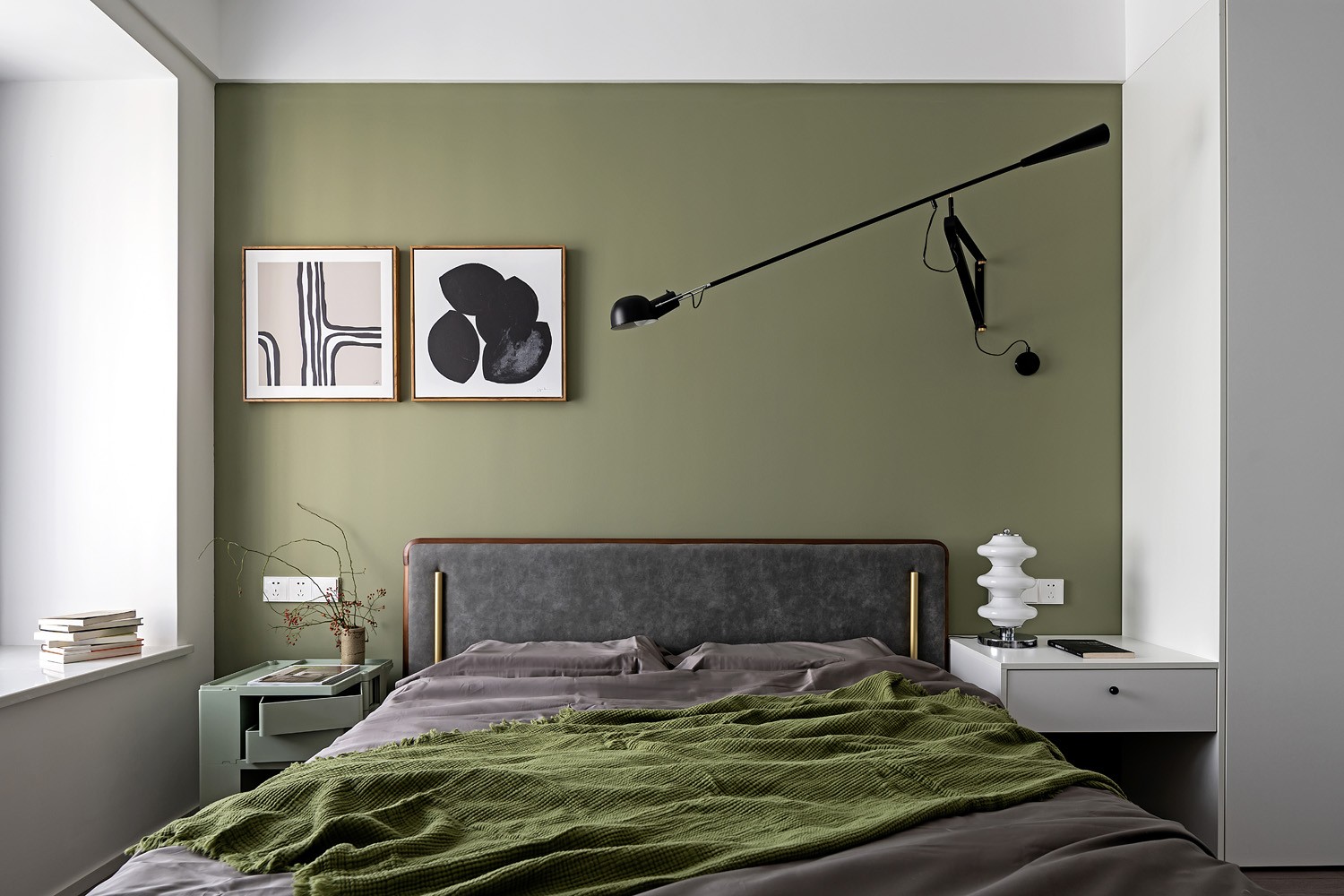 现代简约绿色清新家丨中国重庆丨琢信装饰-20