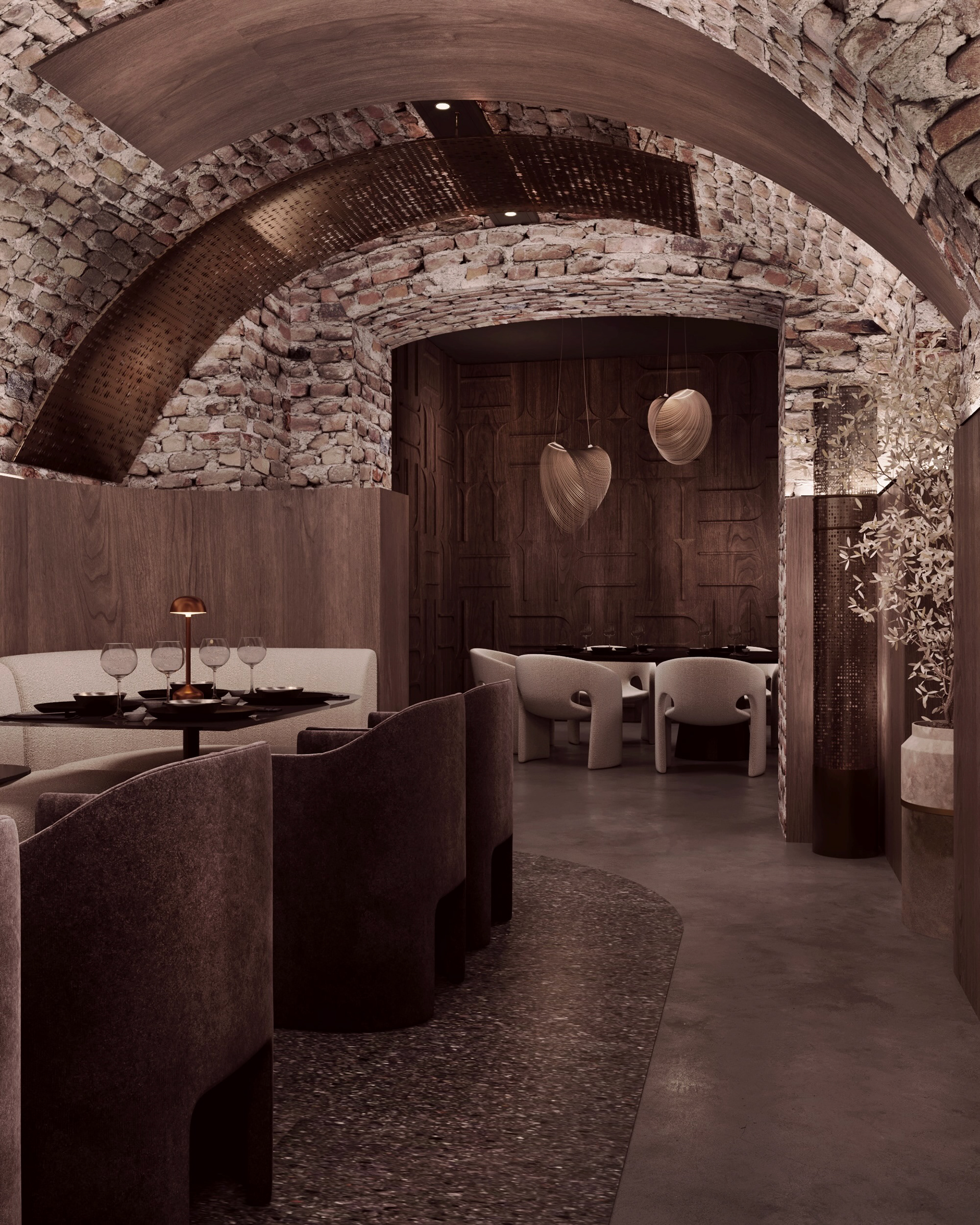 米兰多莫寿司店丨室内设计师Ashley Gadeova,Naos建筑公司-59