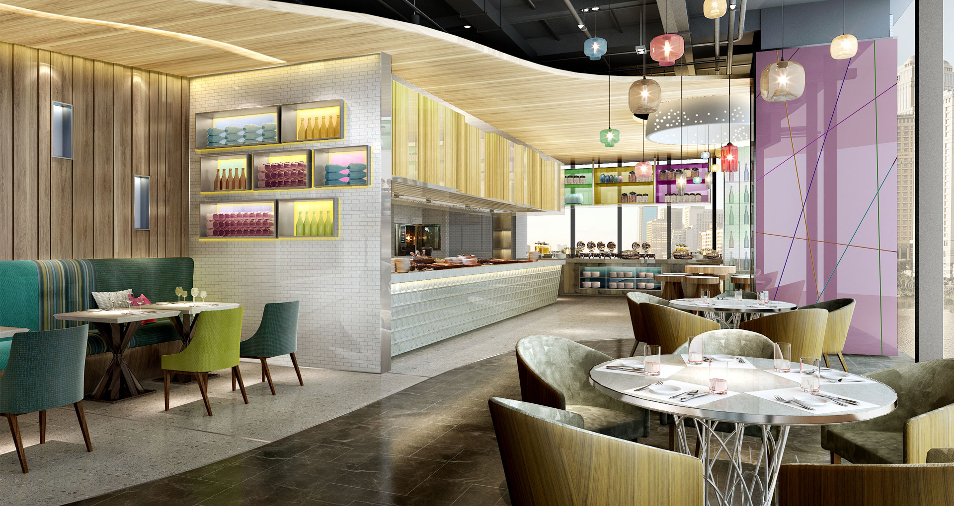 香港设计 广州天河雅乐轩酒店-1