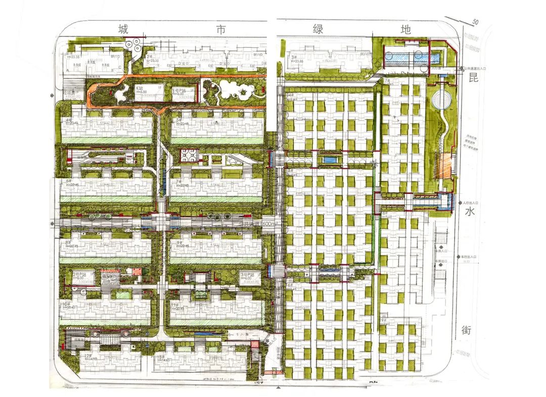 海派风华再现 | 中海·上海·九峯里大区一期设计解读-62