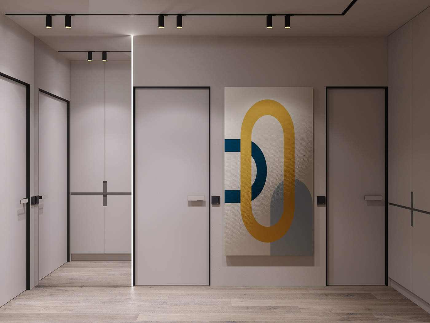 开放式 小户型一居设计-13