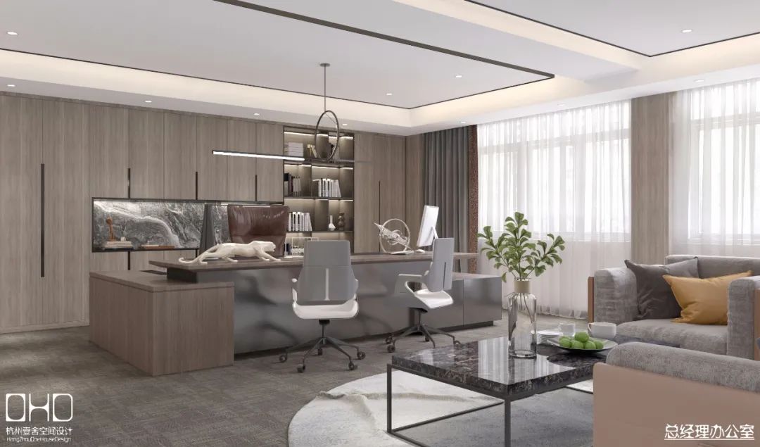 壹舍设计 | 面包树二号楼极致简约办公空间-34