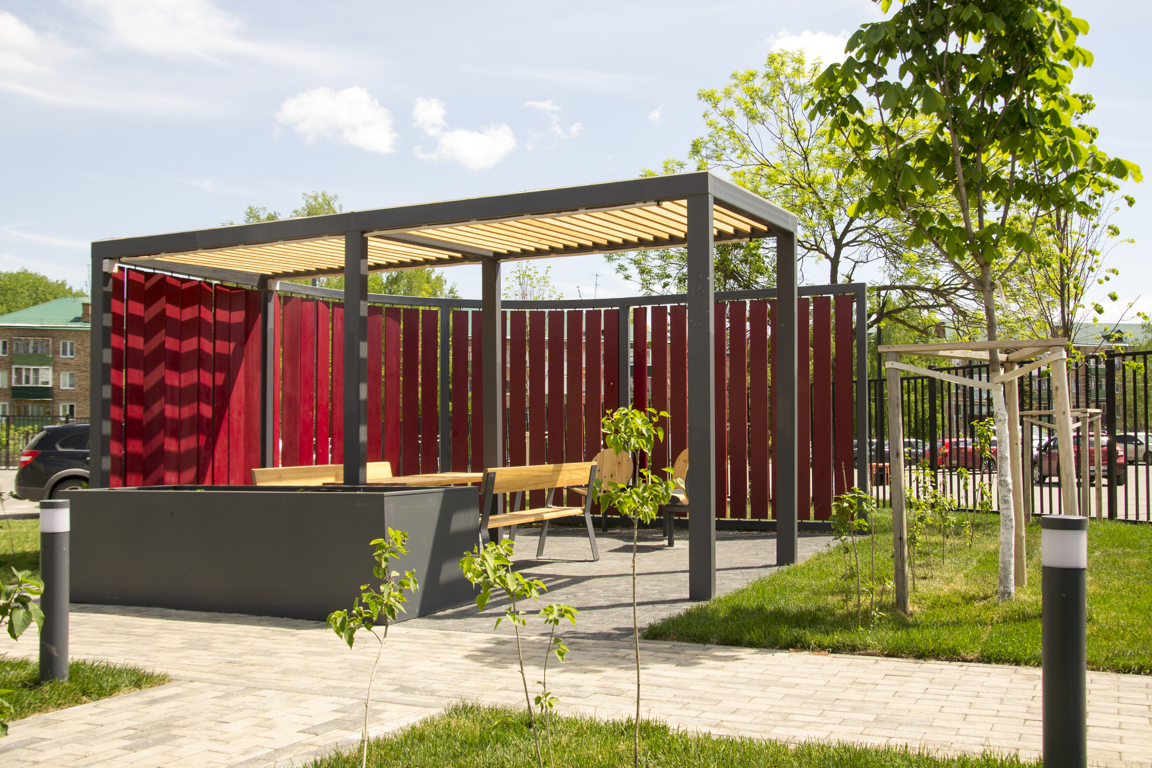 ЖК "Фаворит 2·0"庭院空间设计丨俄罗斯奔萨-32