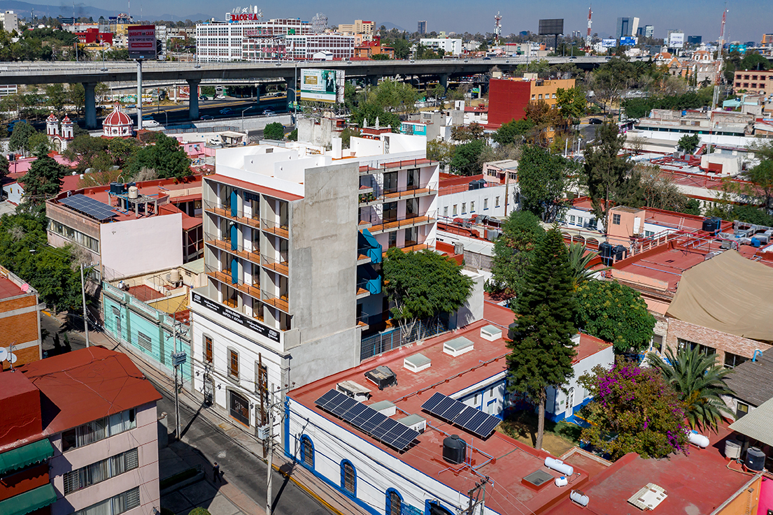 墨西哥城市中心历史建筑改造公寓丨墨西哥墨西哥城丨PRODUCTORA-22