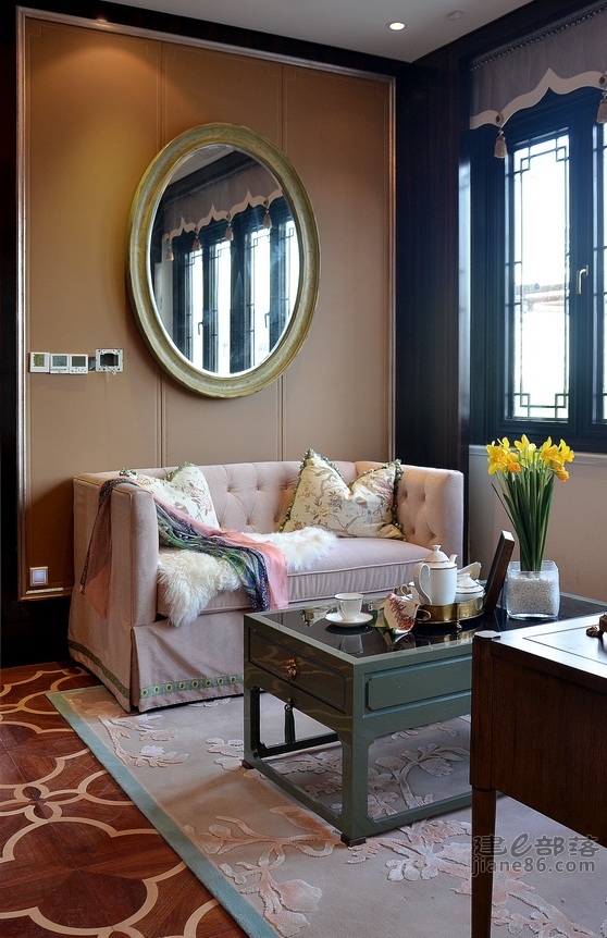 戴昆设计·苏州桃花源203样板间-45