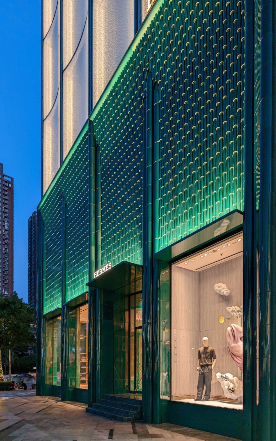 爱马仕深圳万象城专卖店丨中国深圳丨巴黎建筑事务所RDAI-9
