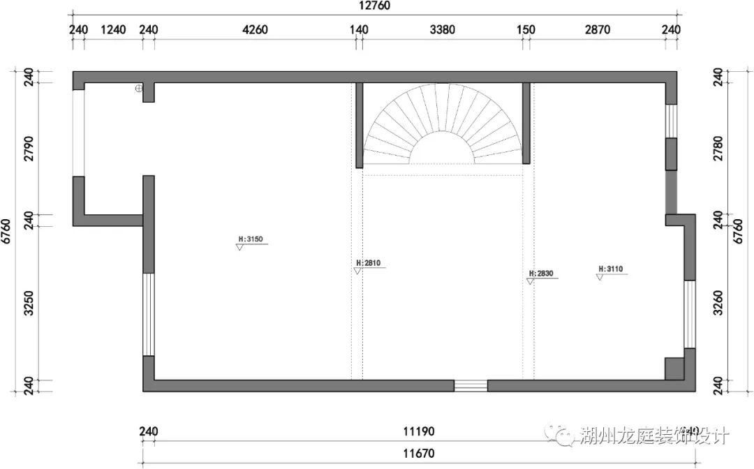 富力城现代简约排屋 | 精致半圆弧楼梯，开放式影音空间-72