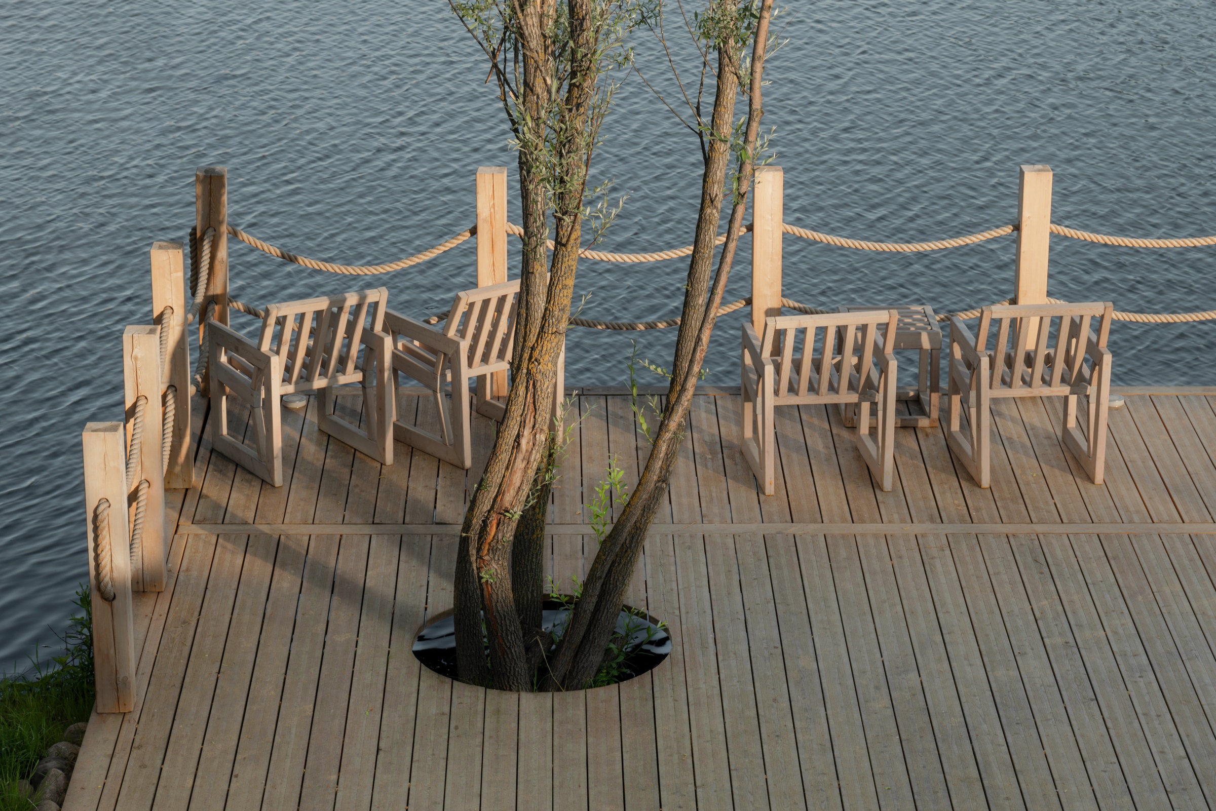 芭比海滩,起伏的城市海滩丨俄罗斯莫斯科丨Basis architectural bureau-44