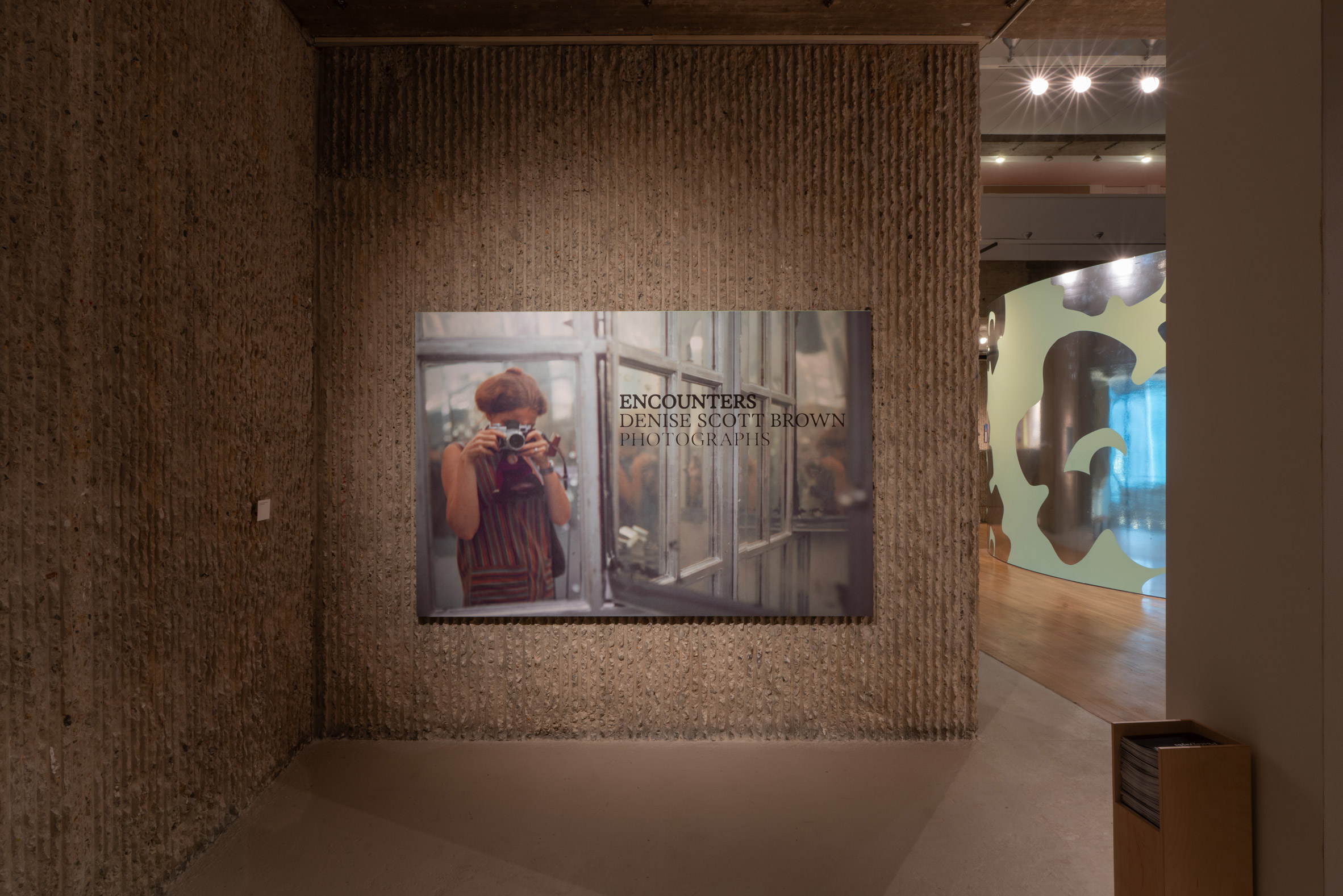 Flower-covered theatre forms centrepiece of Denise Scott Brown's photography exhibition-3