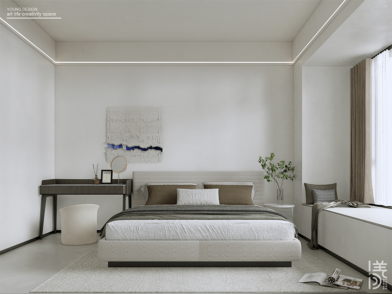Young 设计 · 现代简约风婚房设计丨美国贝城丨深圳漾空间设计有限公司-48