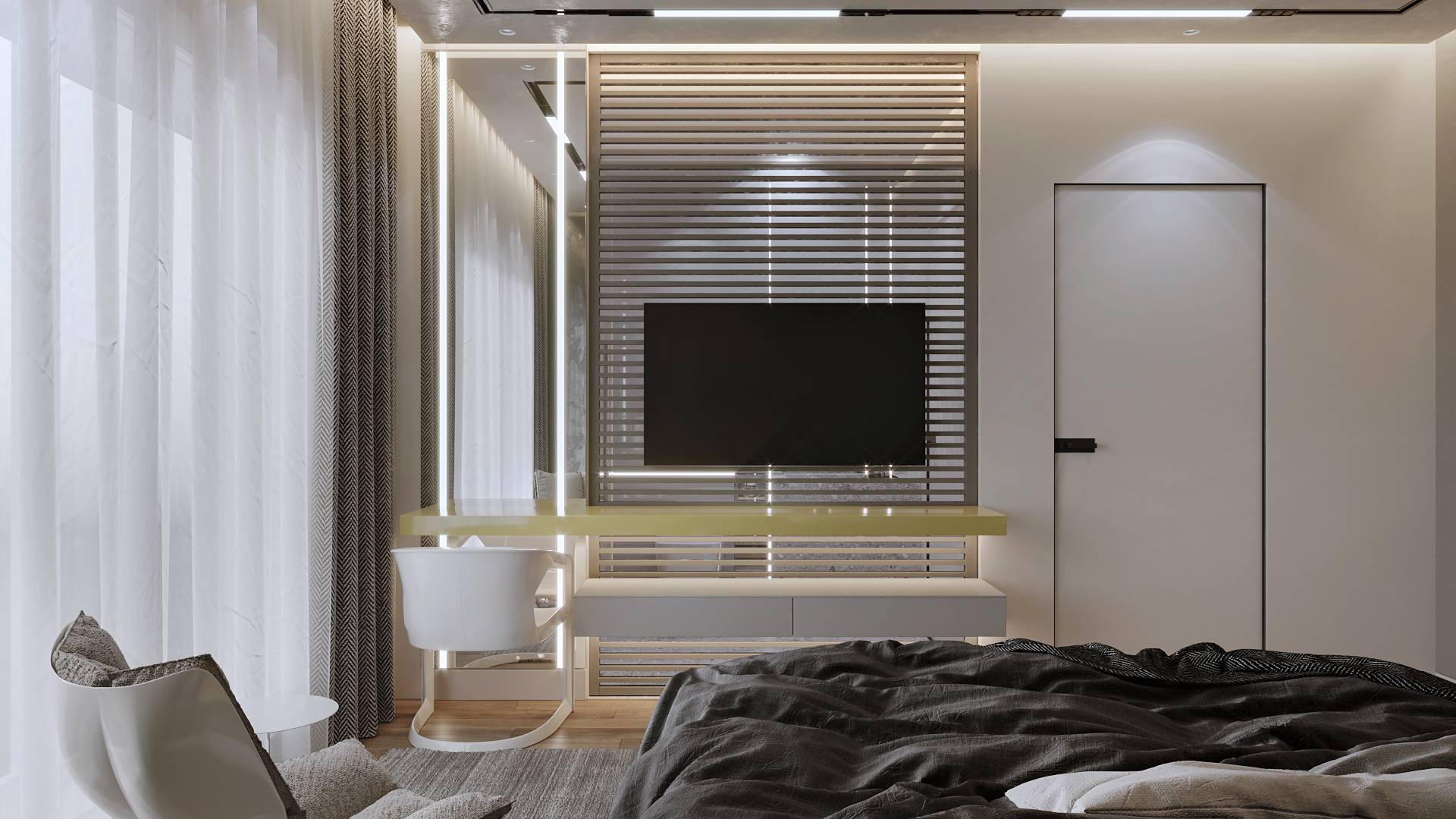 湖景小区中的别墅丨埃及开罗丨Amany Atef-73