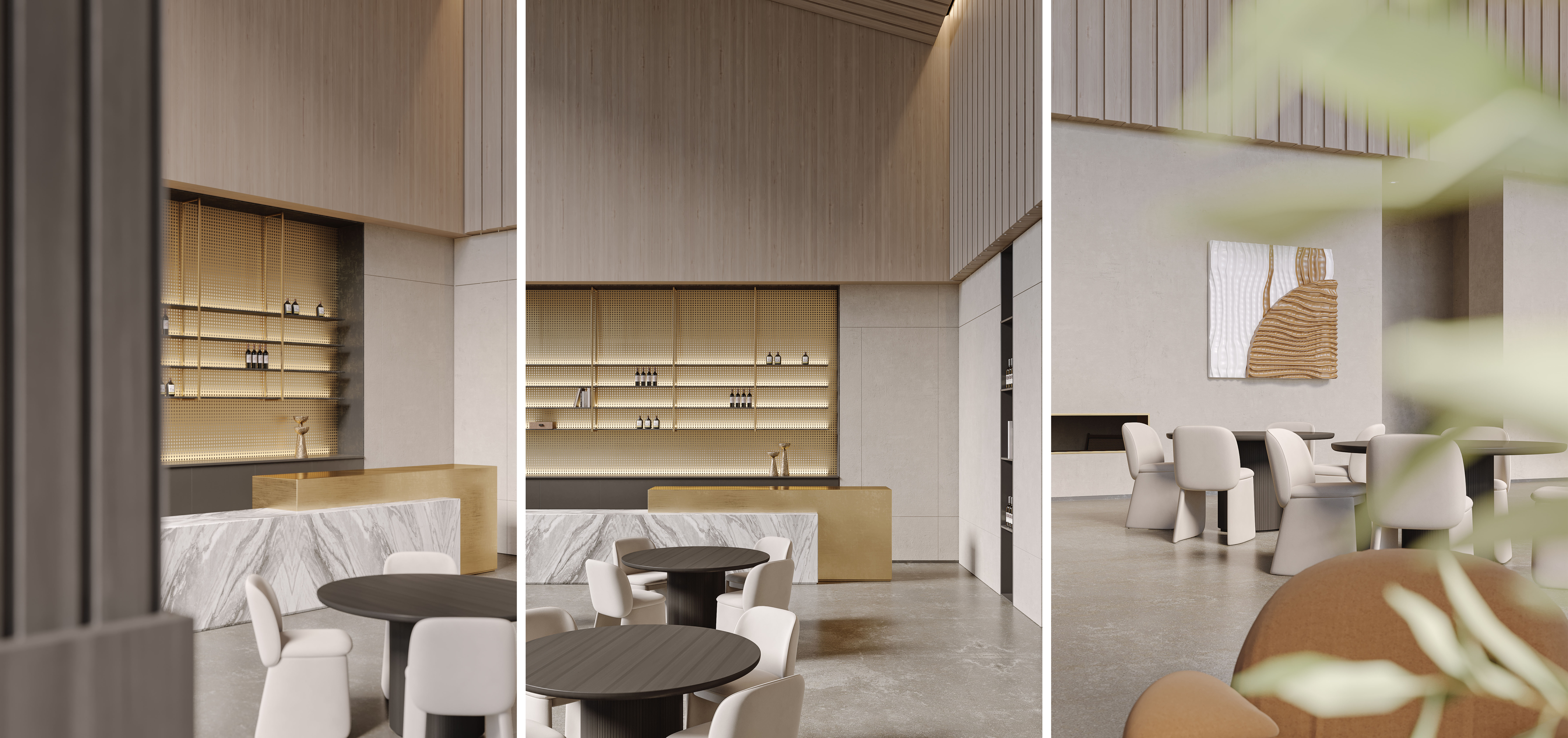 日常搬砖系列 · 售楼部大厅-1