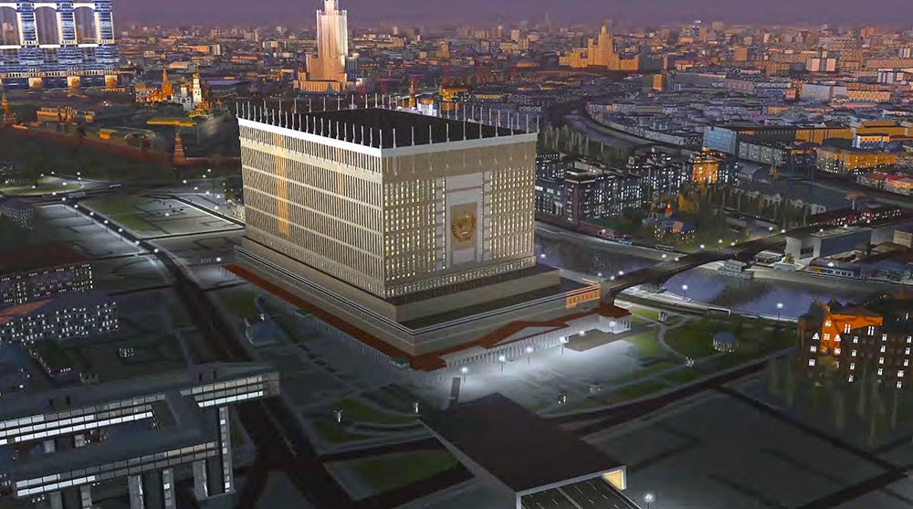 莫斯科苏维埃宫丨俄罗斯莫斯科丨众多苏联及外国建筑师（如勒·柯布西耶等）-17