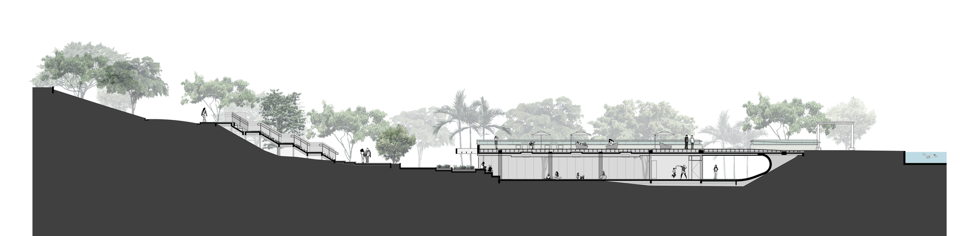 塞纳克 São 佩德罗格兰德酒店的新休闲区丨巴西-48