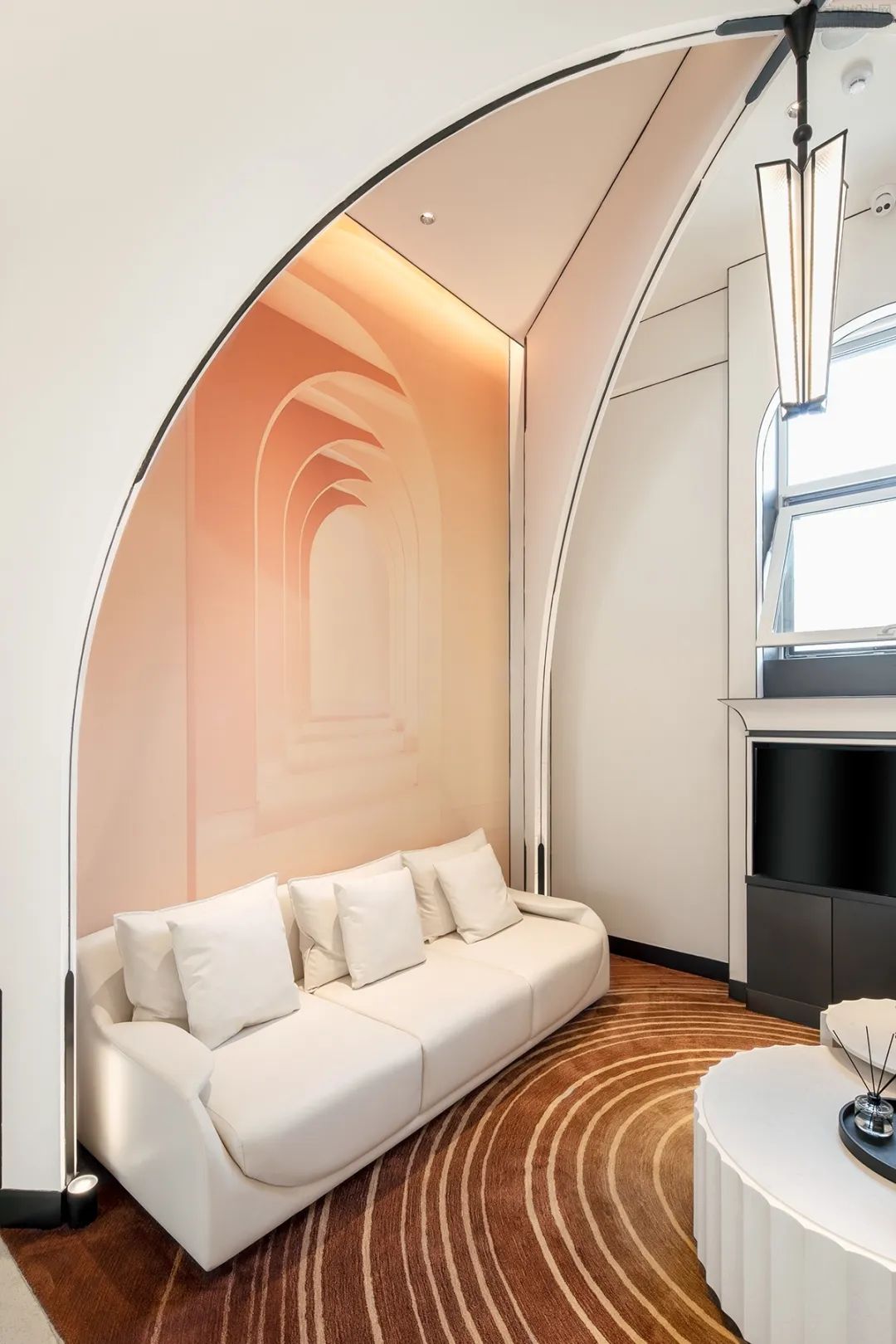 长春中海锦城售楼部 | 几何韵律中的优雅艺术空间-112