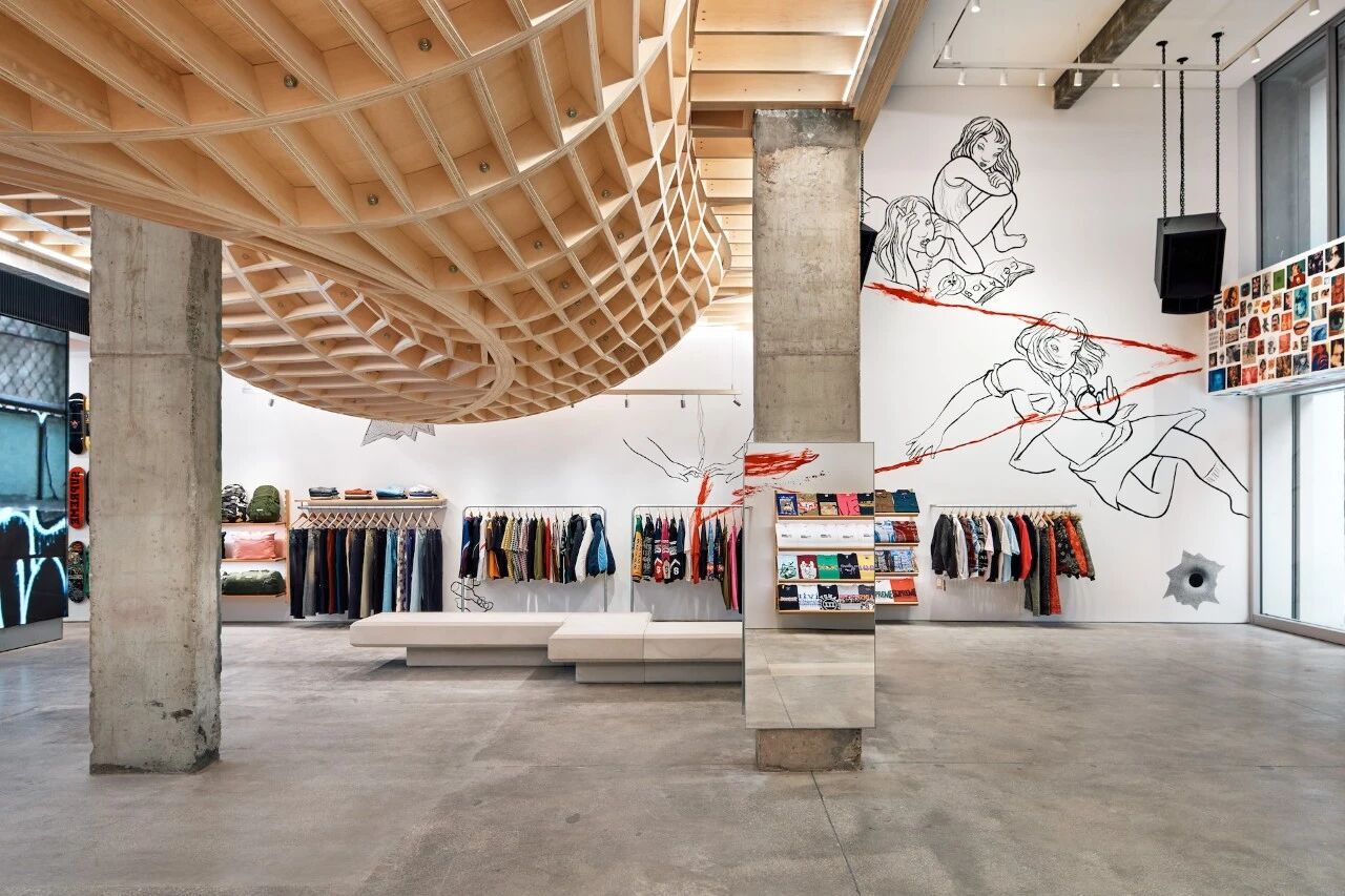 Supreme迈阿密门店丨美国迈阿密丨半筑设计-13