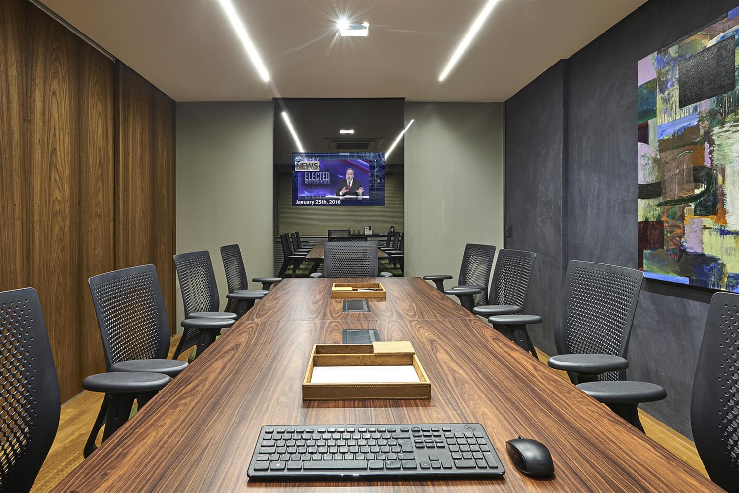 巴西木质现代办公空间-7