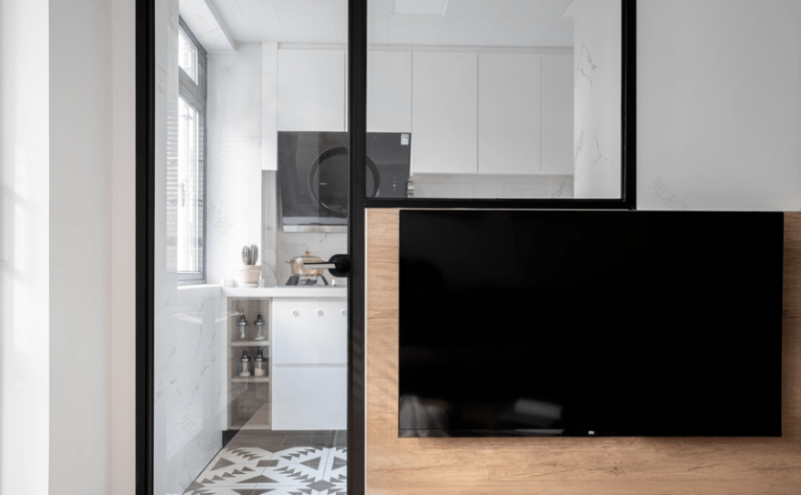 90 后新婚小夫妻的简约风两居室-18