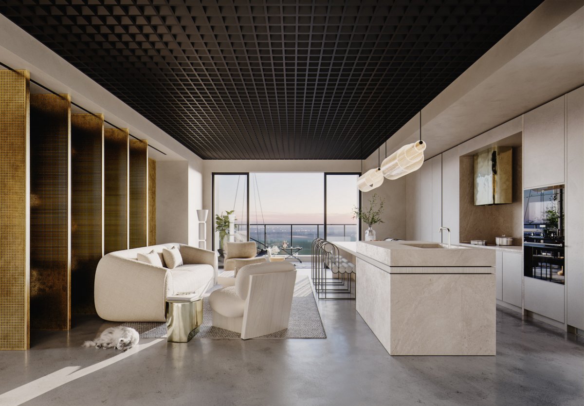 东方君悦住宅 | 城市中的宁静优雅-8