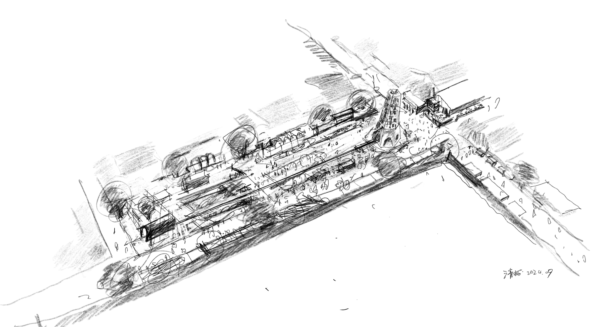 大同古城东南邑丝路塔丨中国大同丨象界设计机构-68