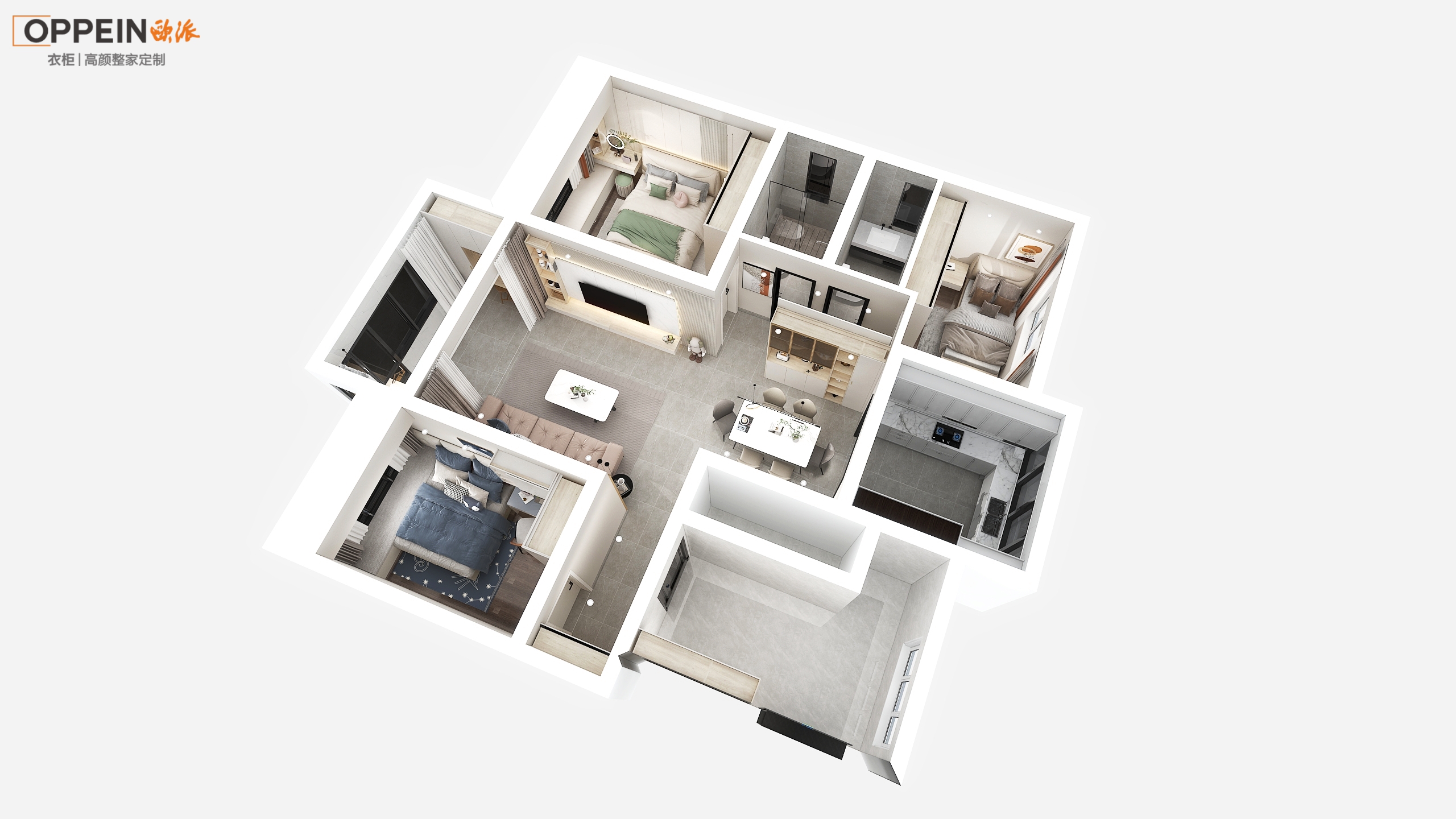 夏姐城西碧桂园观澜壹号15#04户型-0