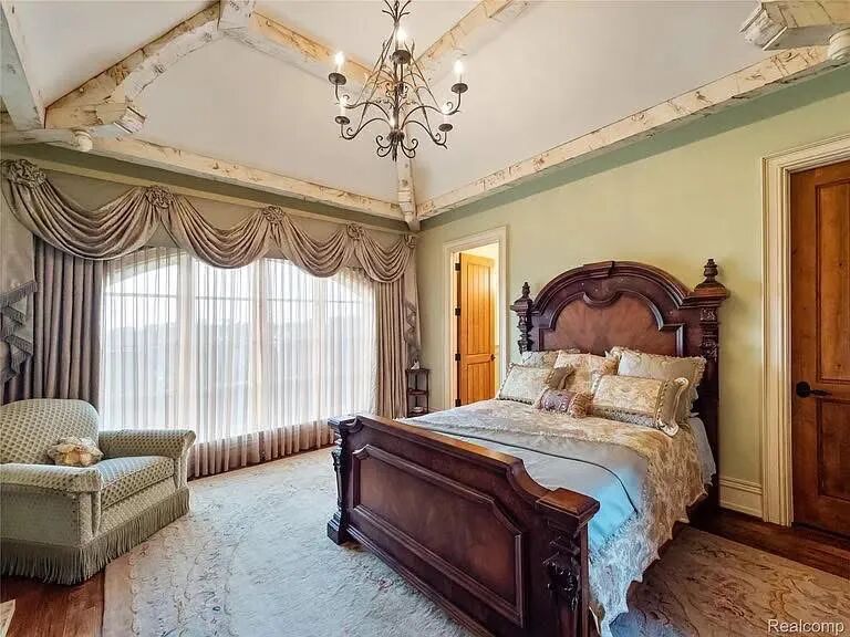 豪宅鉴赏｜密歇根湖畔的意大利风情庄园-34