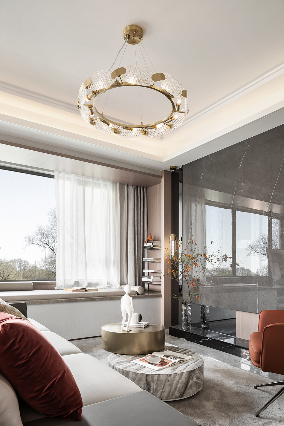 知性稳重+大胆前卫，摩登现代的百变空间 | 太合南方-6