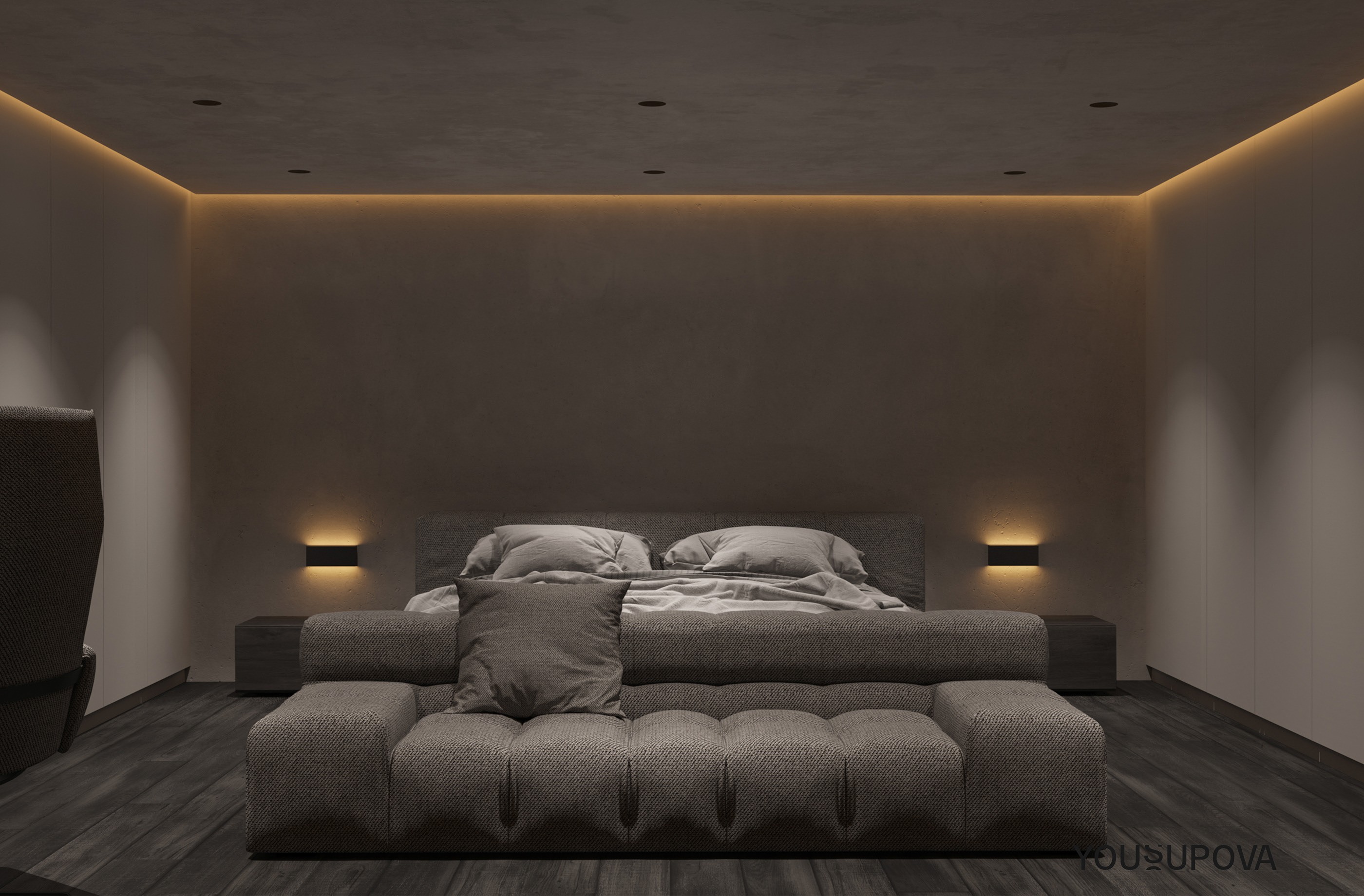 水泥灰色系 空间设计-23