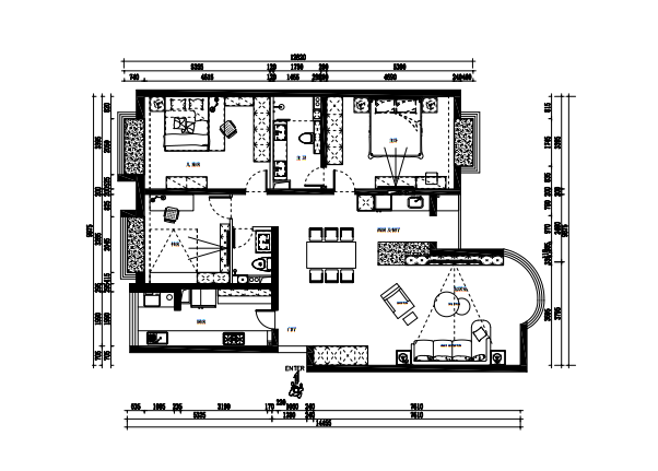 现代简约鹿港嘉苑丨中国北京丨Boloni-14