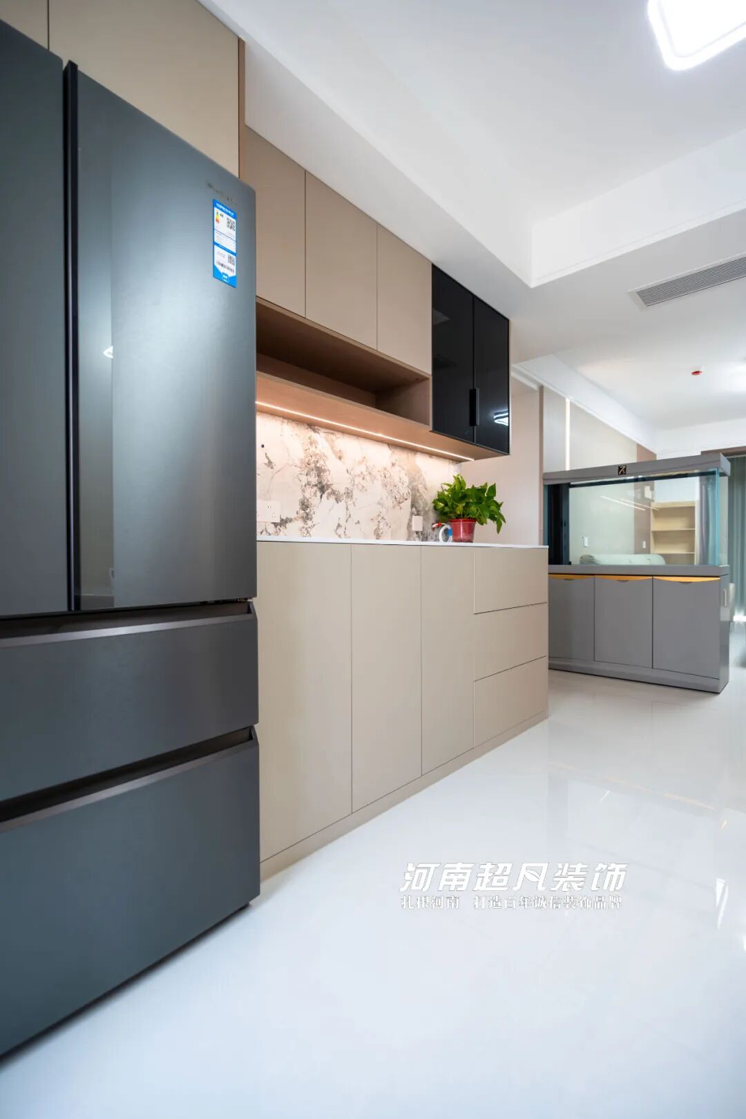 完工首发丨二七区中铁电气化家园，128㎡现代简约，让空间回归纯粹-132