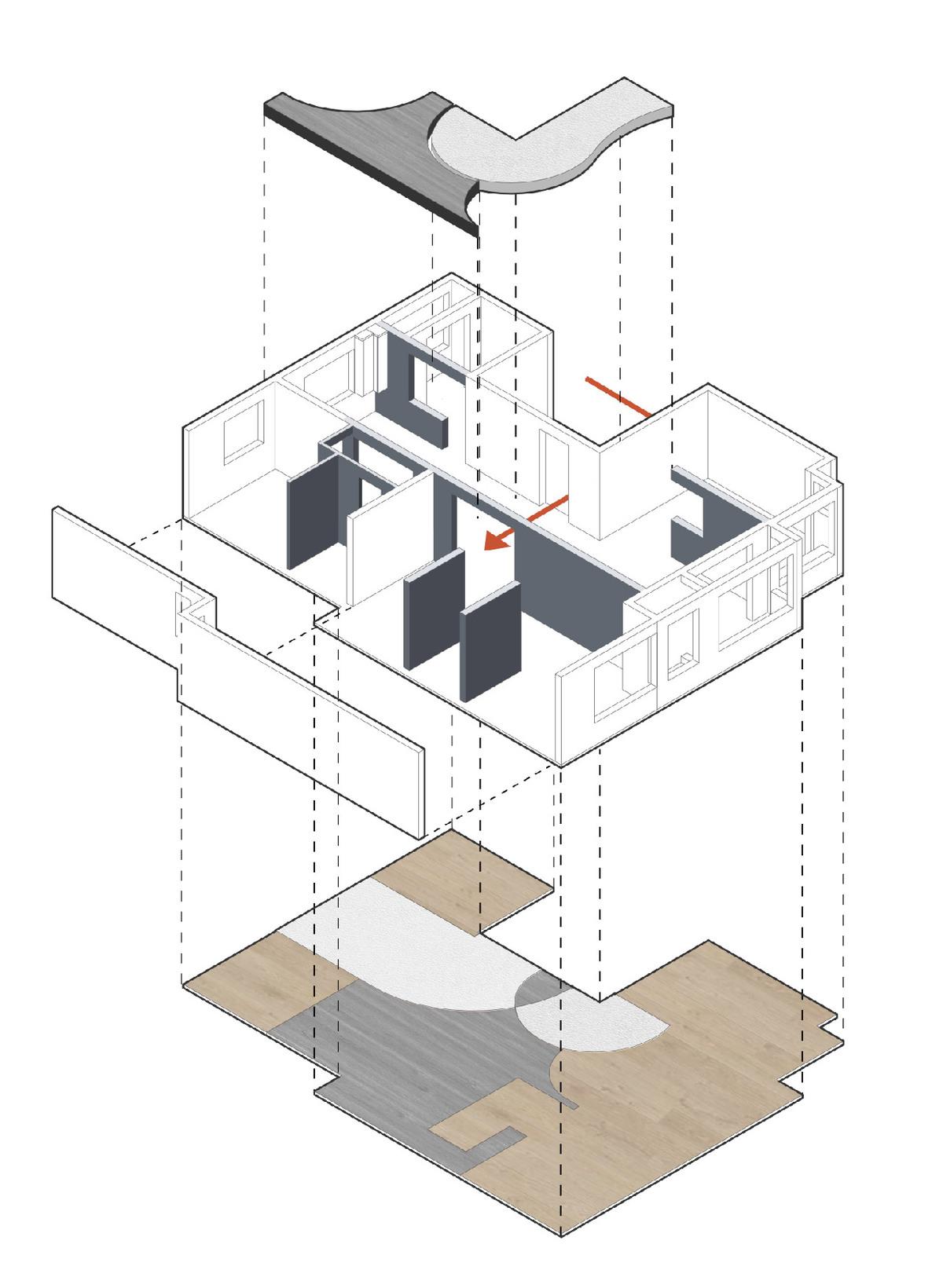 “旋境”:一种住宅类型的幻象重构丨中国北京丨戏构建筑设计工作室XIGO STUDIO-30