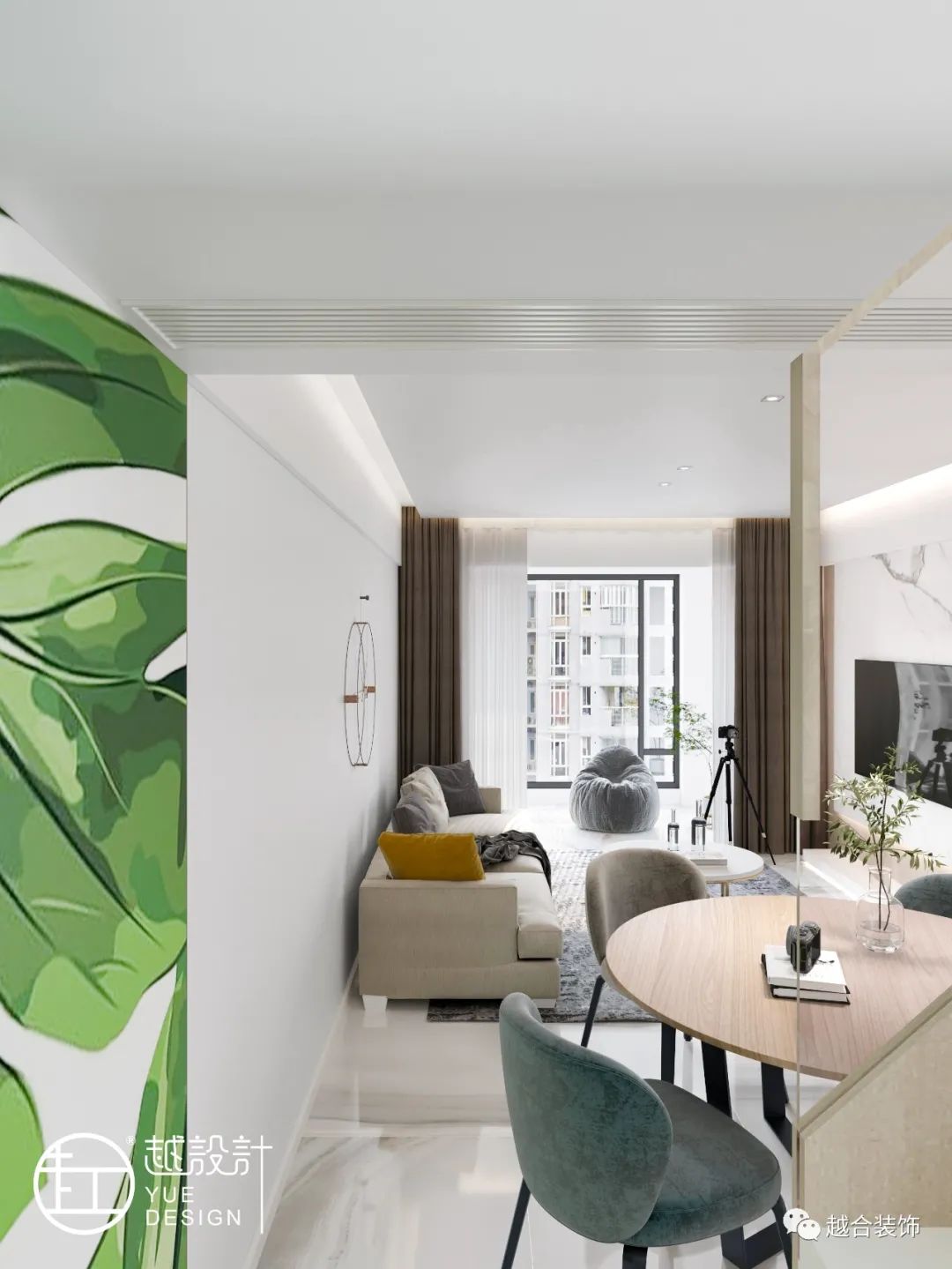 温婉如玉 · MZ 鲜鲜的超然起居设计-17