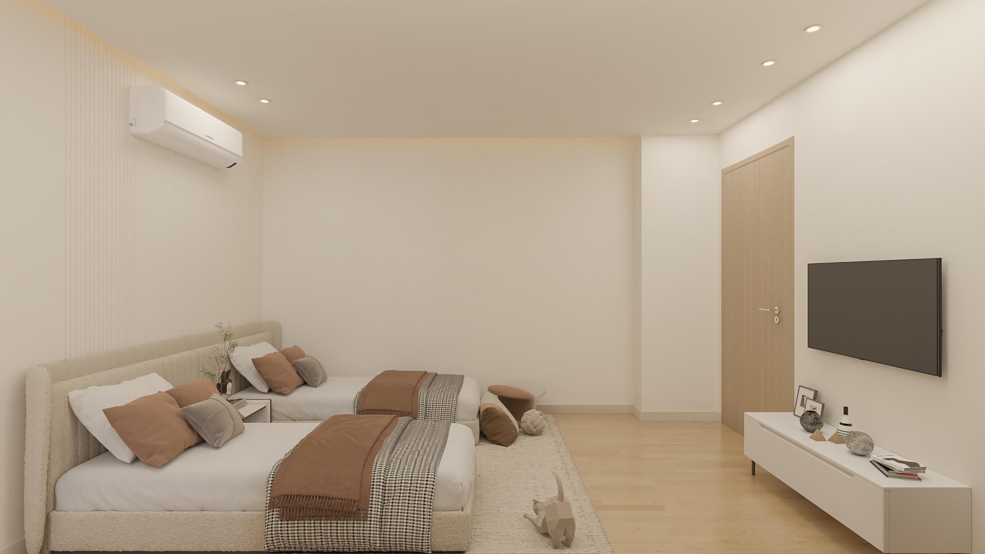 Wabi-Sabi Style Apartment at New Smouha, Alexandria-17