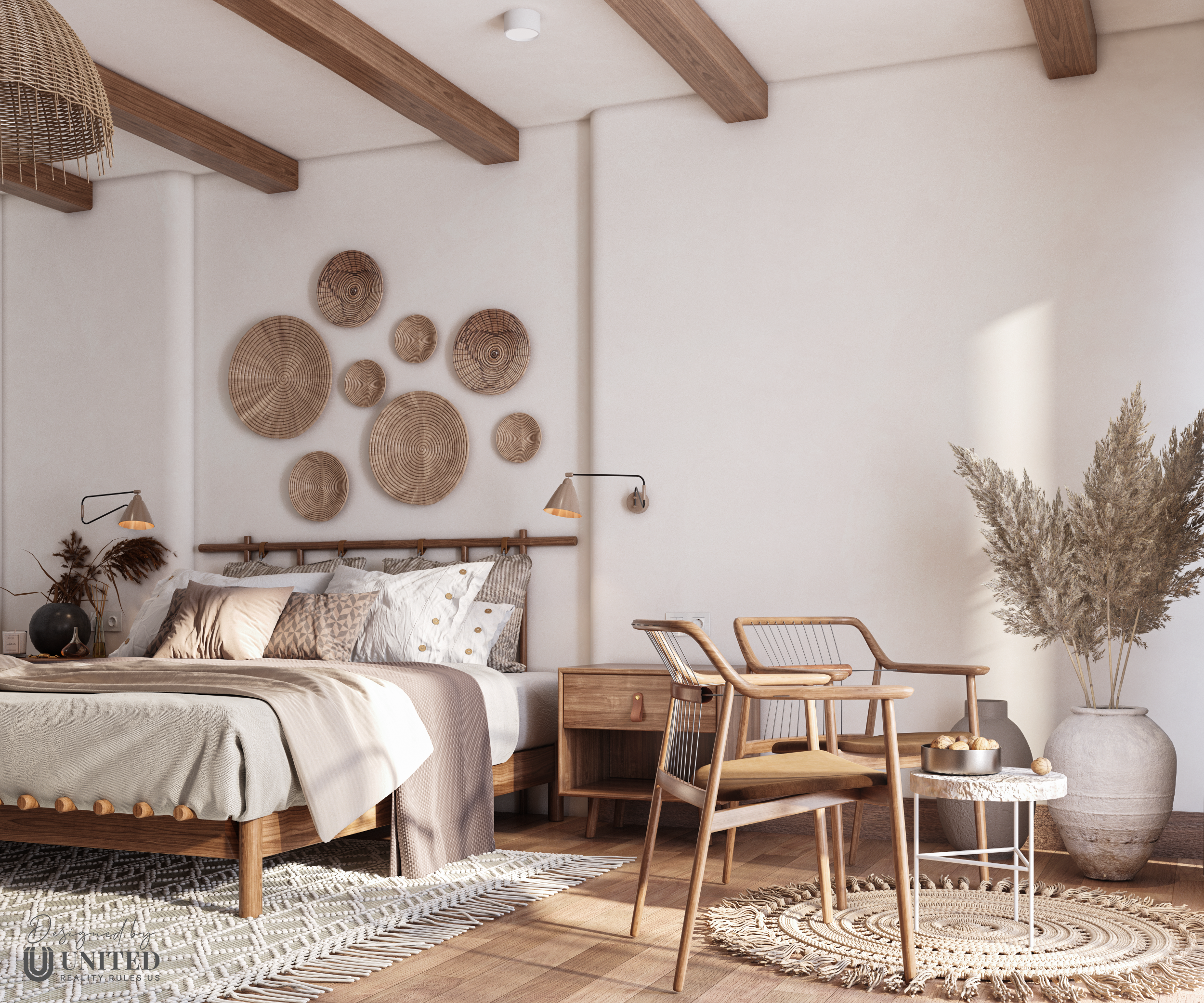 Boho Chic Hotel Room-1