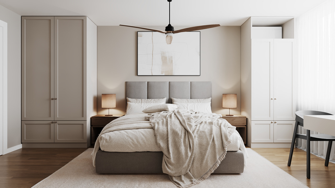 中性色系住宅丨中国-14