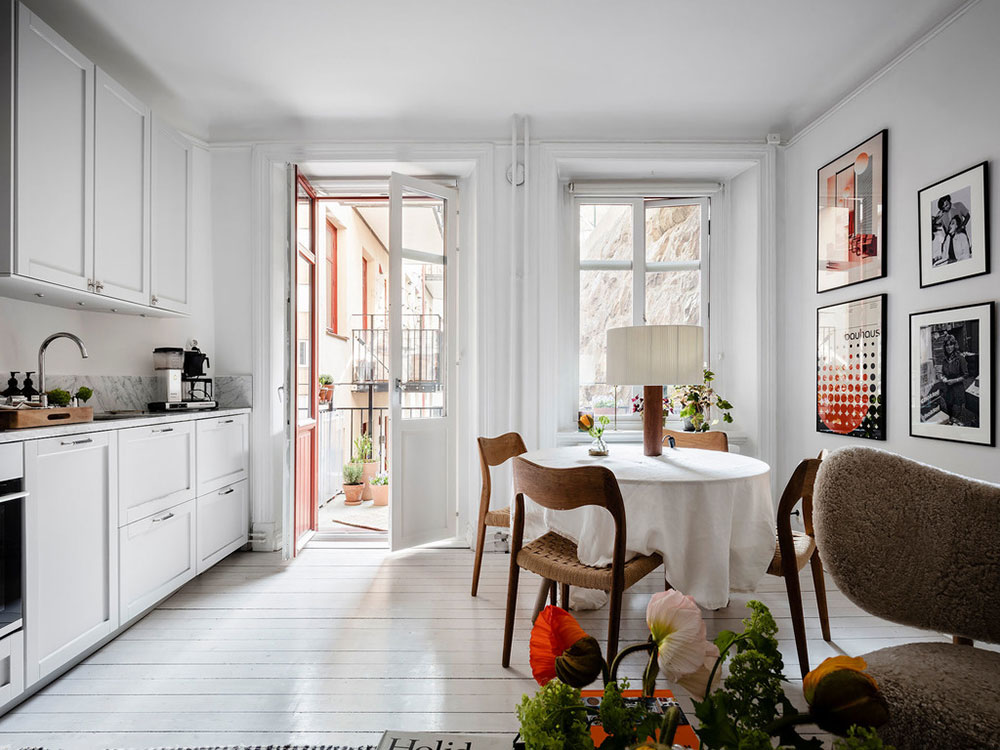 瑞典 39 平米精致一居室公寓设计-4