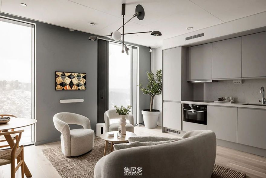 瑞典 32 平方米公寓设计-8