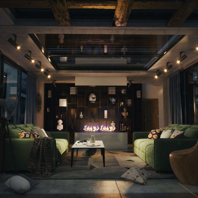 “Mountain House”家庭小屋丨哥伦比亚丨伊朗建筑师兼室内设计师Milad Eshtiyaghi-10