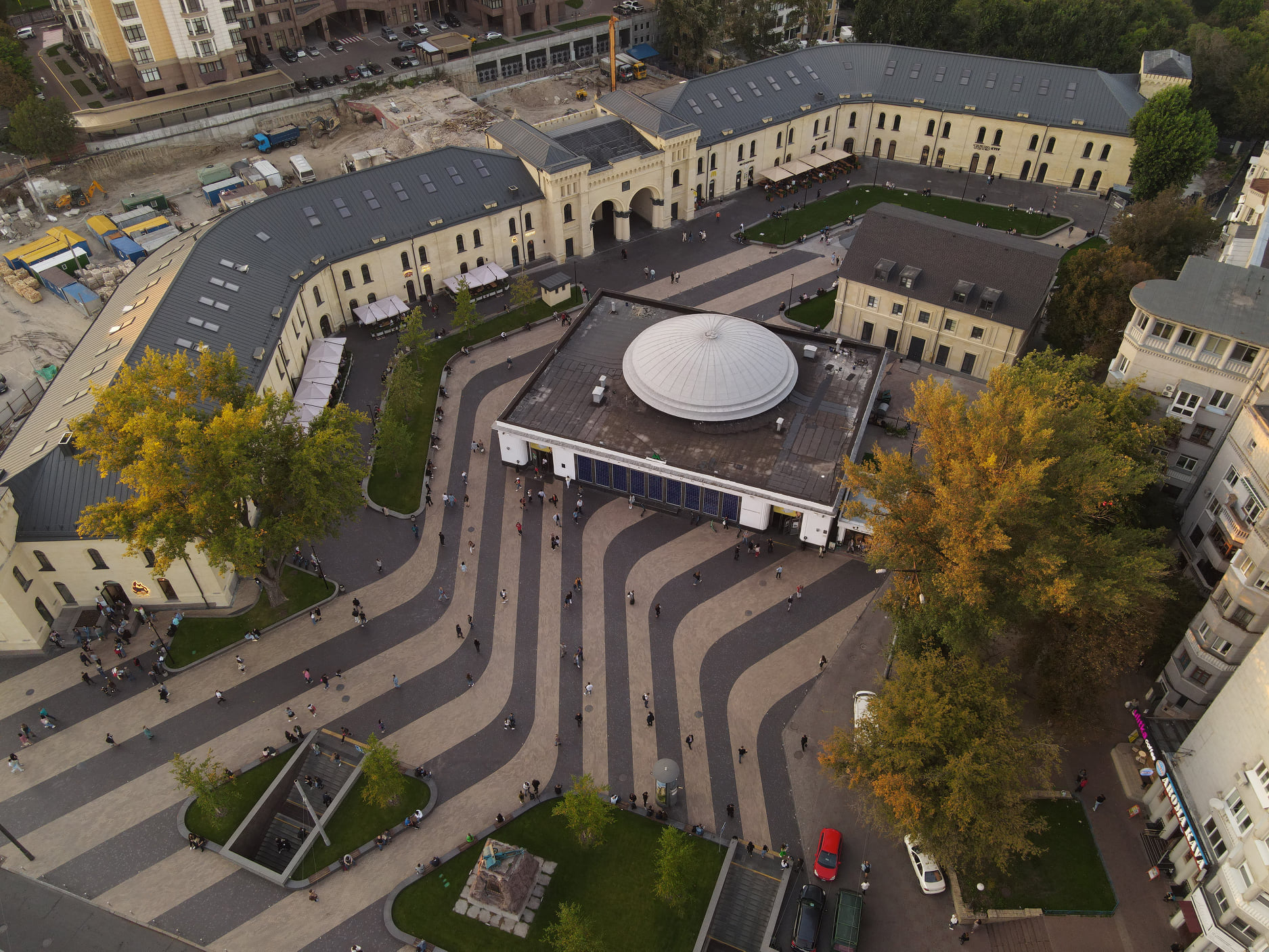 阿森纳广场翻新丨乌克兰基辅-44