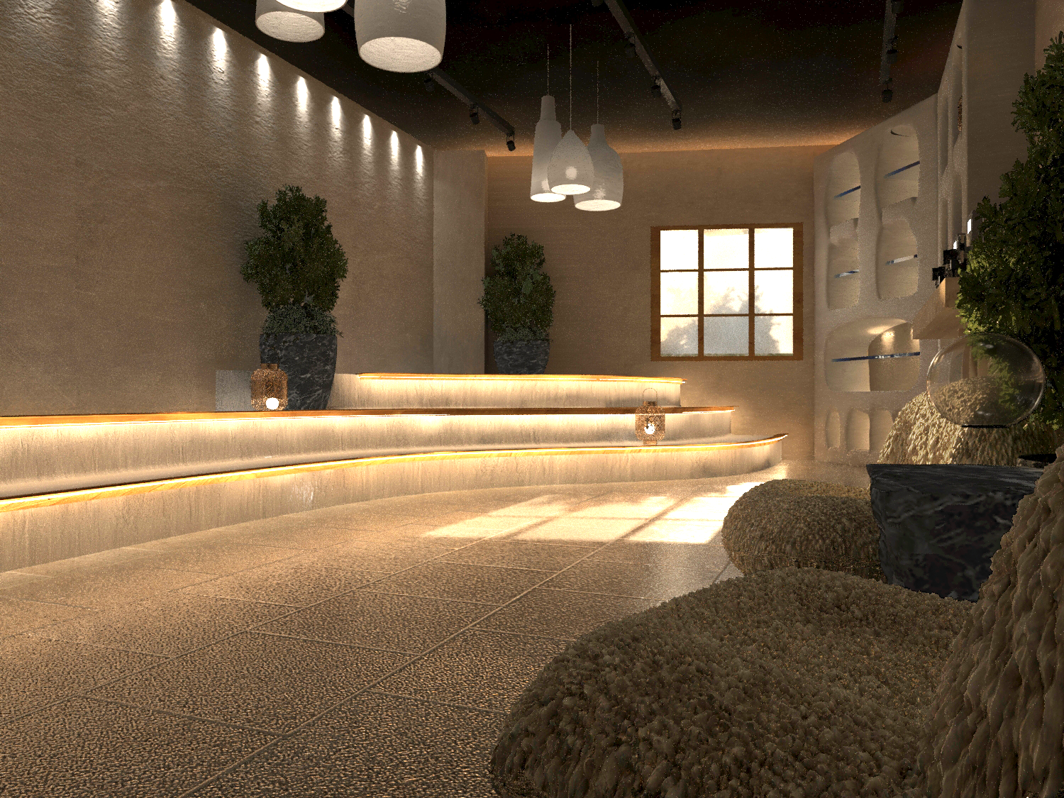 大学入学大厅设计-7