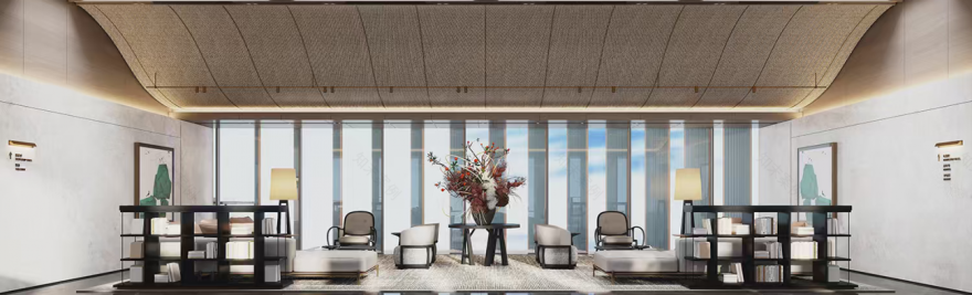 杭州中天临安樾青岚售楼处,样板间丨中国杭州丨DIA丹健国际设计-49