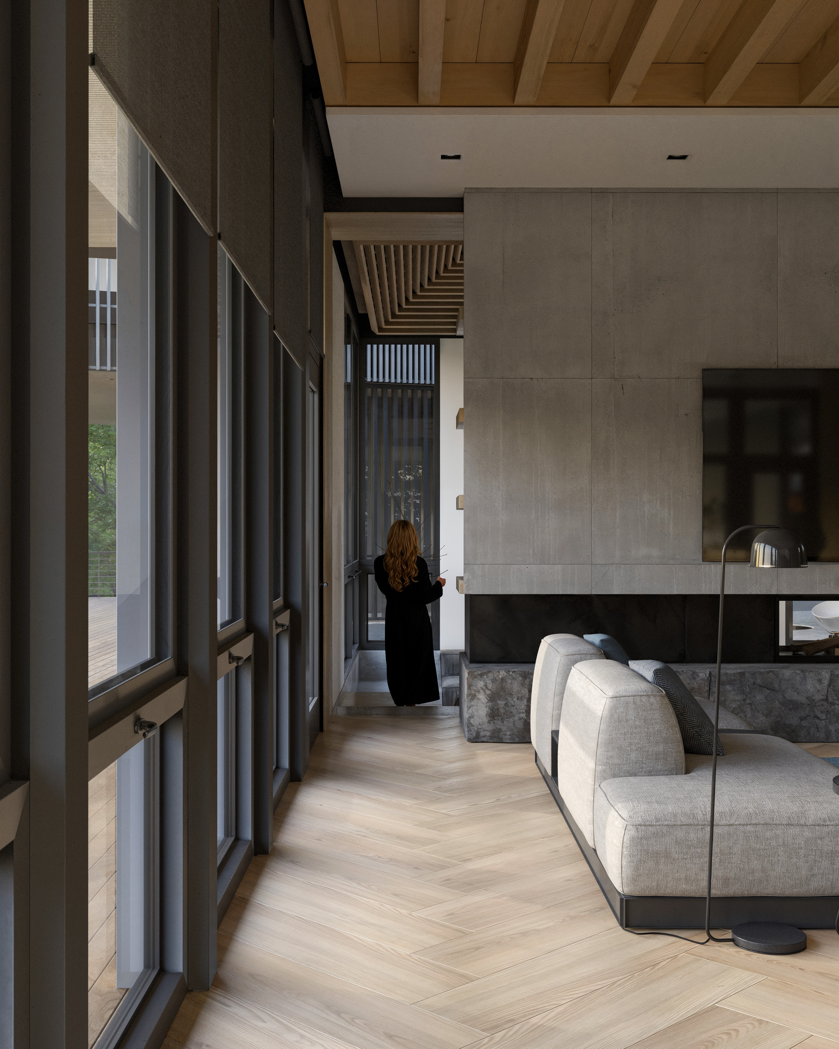 河润住宅（注：Riverrun直接音译可作里弗伦，但结合常见取名逻辑意译为河润更符合整体语境，Residence常见意思为住宅 ） 丨United StatesBoston-13