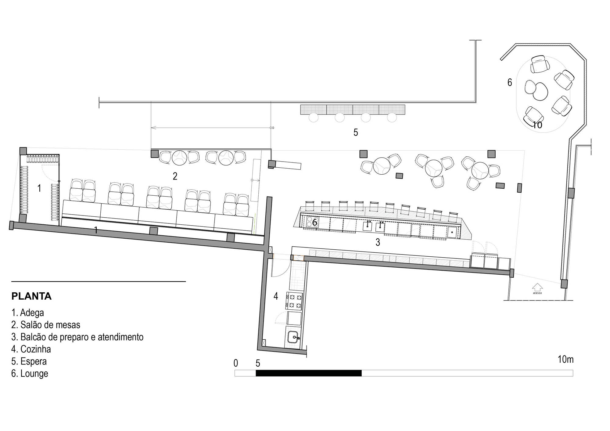 格拉斯酒吧·米纳斯 2024 卡萨科丨巴西丨Balsa Arquitetura-14