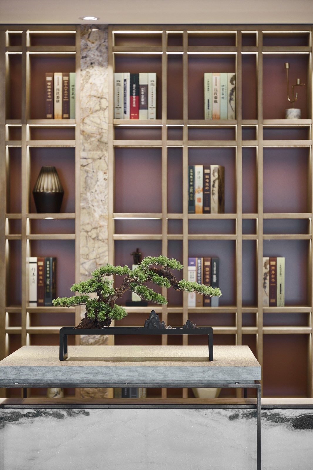 盘锦天格·锦翠书院双拼合院售楼处丨中国盘锦丨沈阳翡冷翠装饰工程有限公司-17