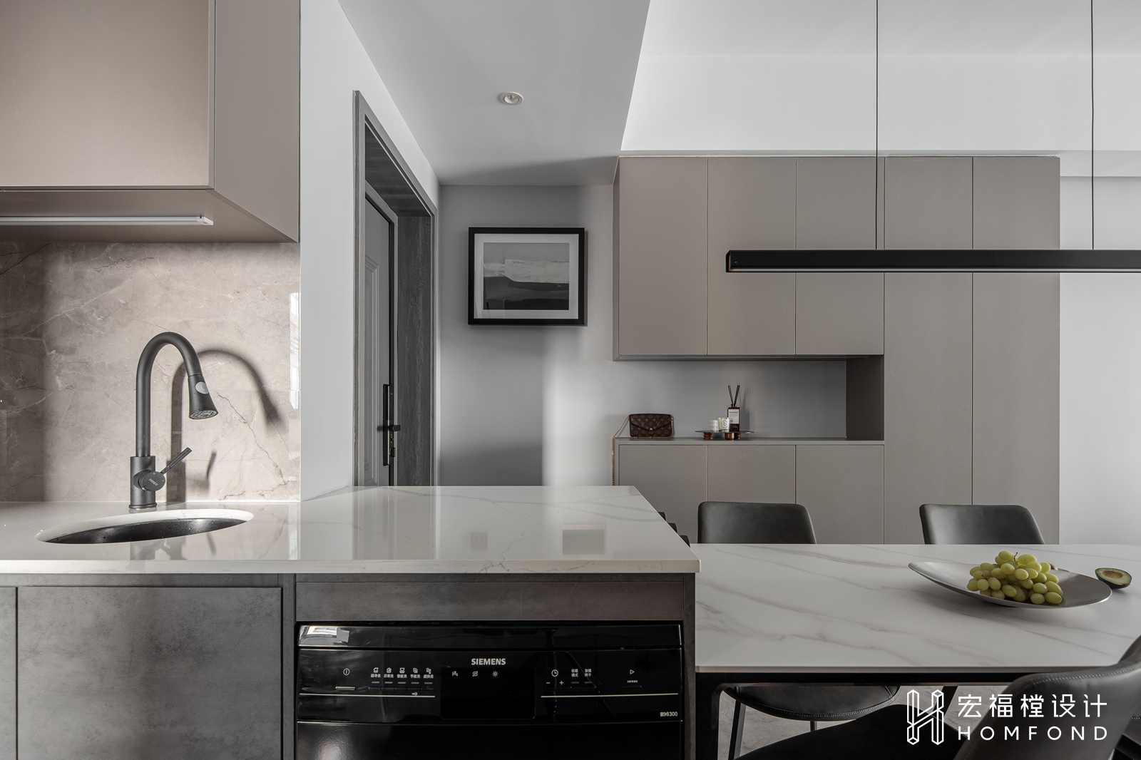 成都“途中”现代家居设计丨中国成都丨成都宏福樘设计-7