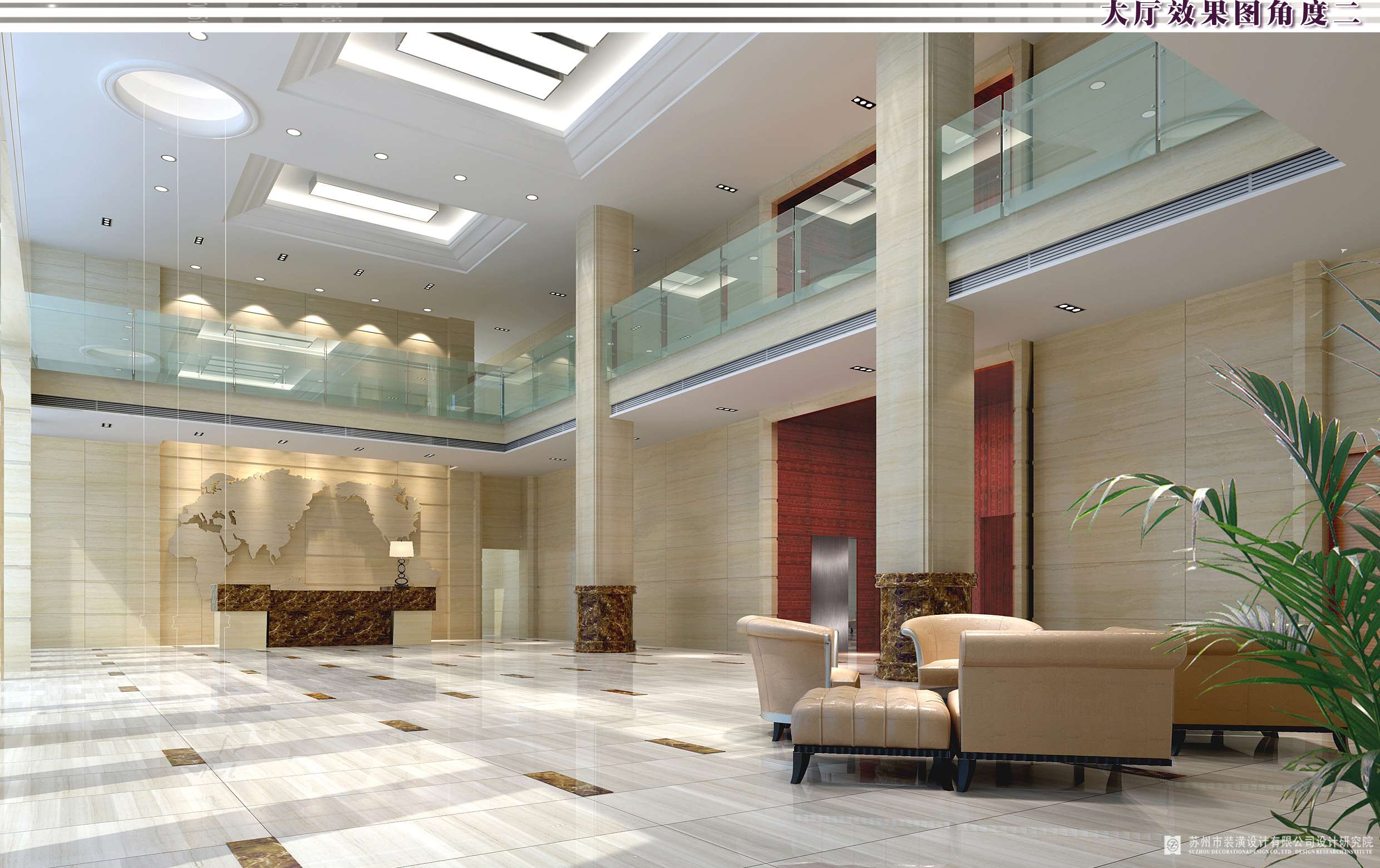 苏州市装璜设计有限公司  澳华集团办公楼施工图-7